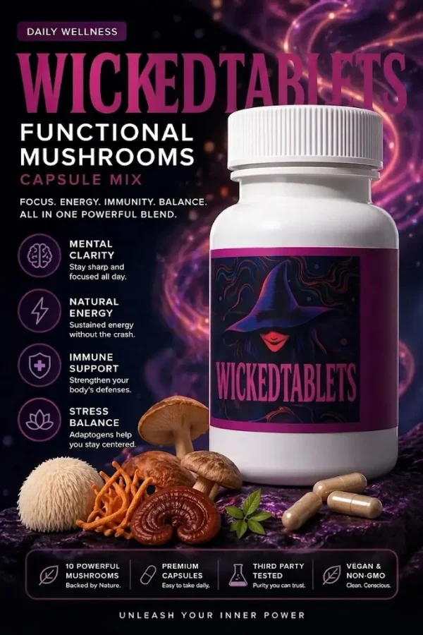 Neuroplasticity & Cognition boosting immunity shield Mushroom blend